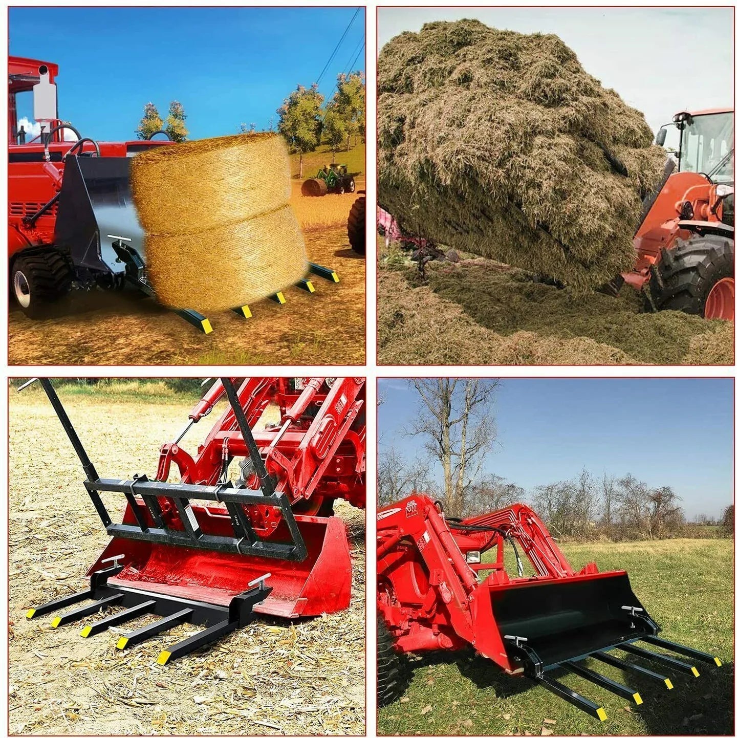 42" Clamp on Debris Fork for Bucket 2500lbs