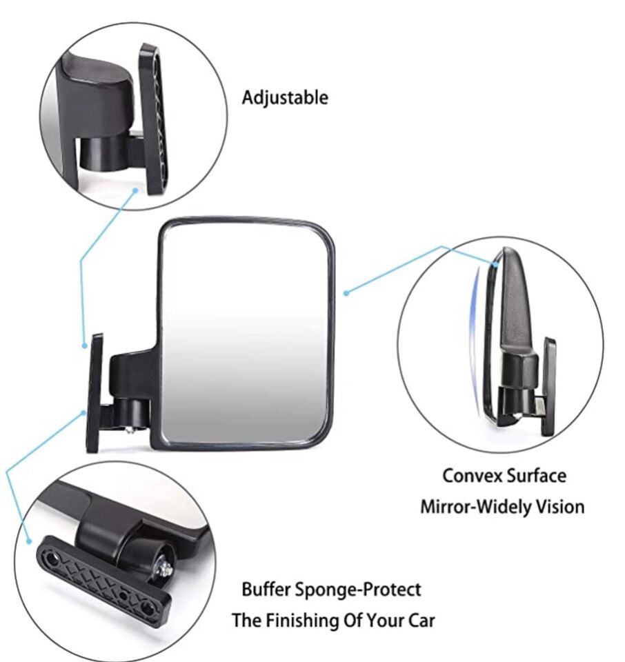 VINYL COATED 650LB MAGNETIC TRACTOR MIRRORS KUBOTA B BX JOHN DEERE