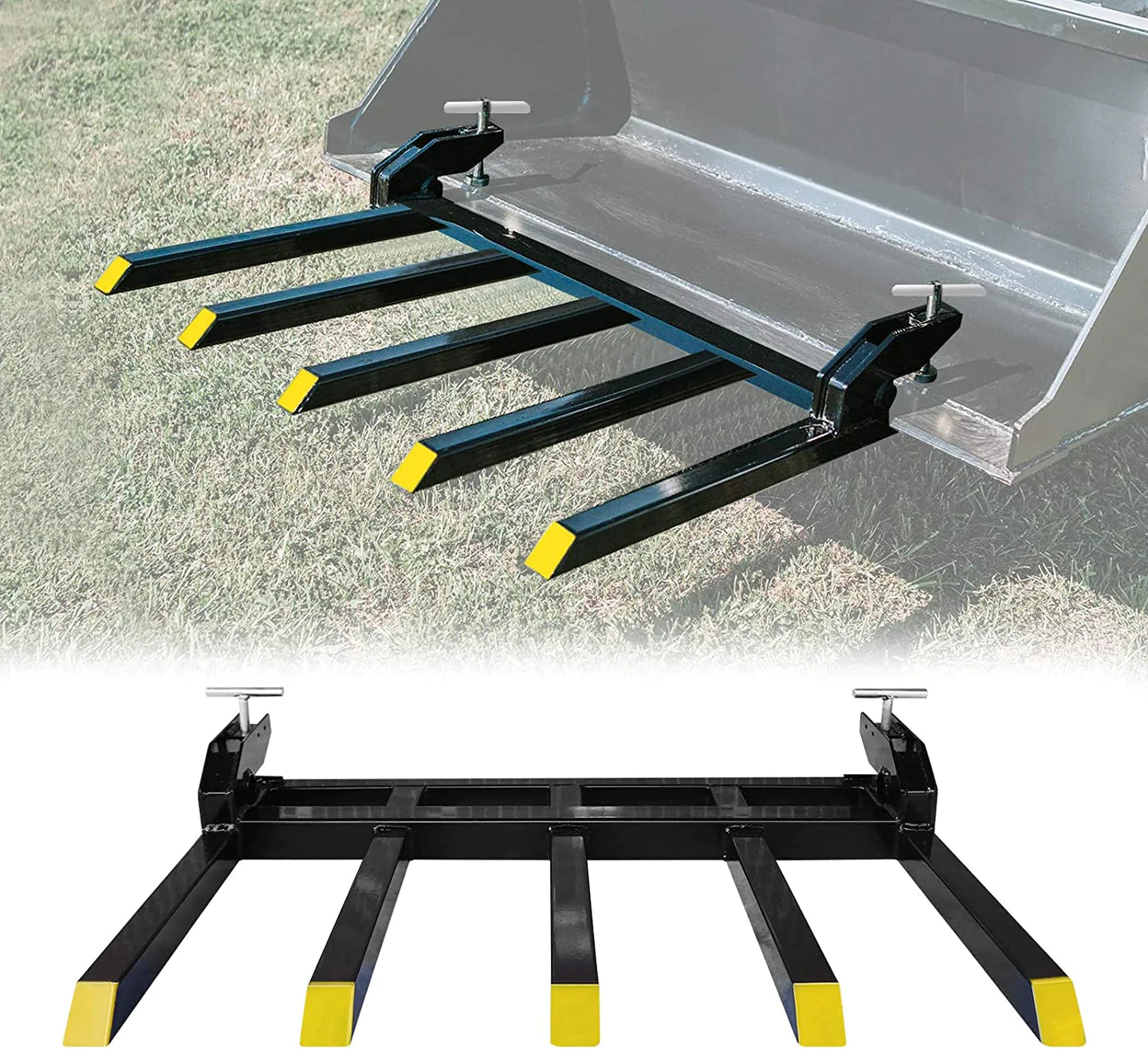42" Clamp on Debris Fork for Bucket 2500lbs