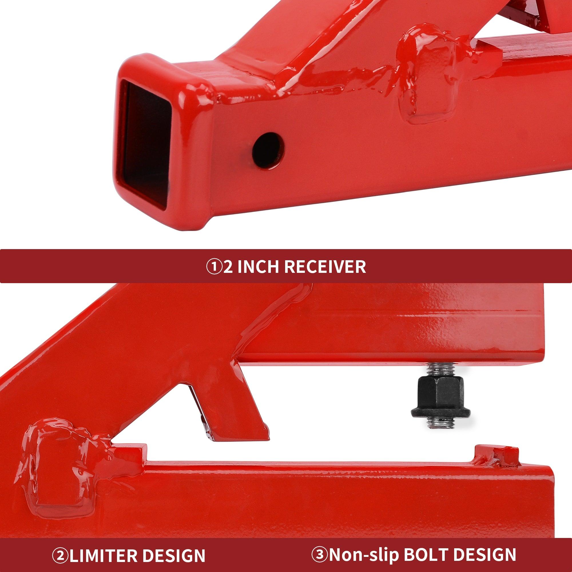 Clamp On Trailer Hitch with 2