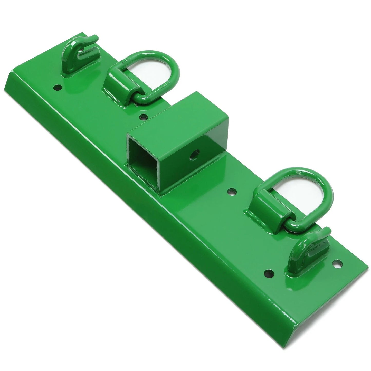 Bolt-on John Deere Grab Hooks, D Rings, with 2" Receiver