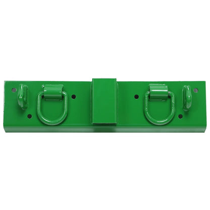 Bolt-on John Deere Grab Hooks, D Rings, with 2" Receiver
